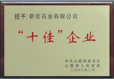 “十佳”企業(yè)